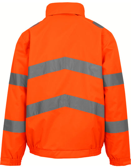Hi-Vis Arbeitsjacke Dover – Warnschutzjacke mit Firmenlogo