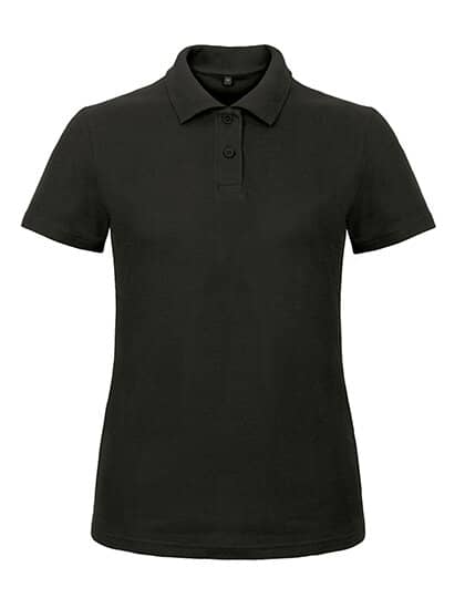 Damen Standard Poloshirt 180 g/m² mit Firmenlogo | B&C ID001 | PWI11