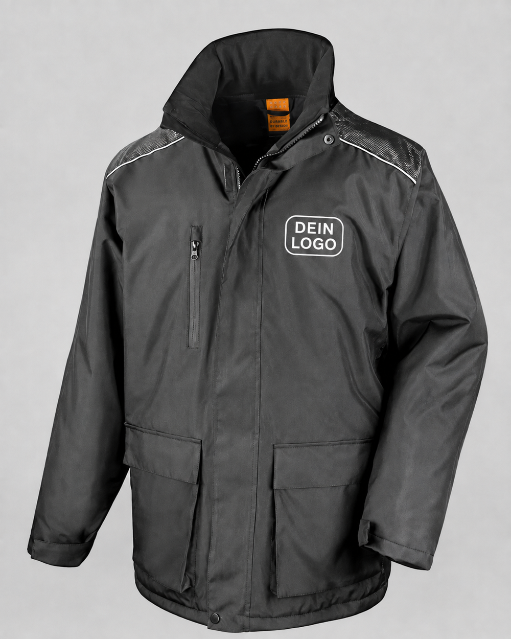Winter-Arbeitsjacke wasserdicht mit Firmenlogo | R305X