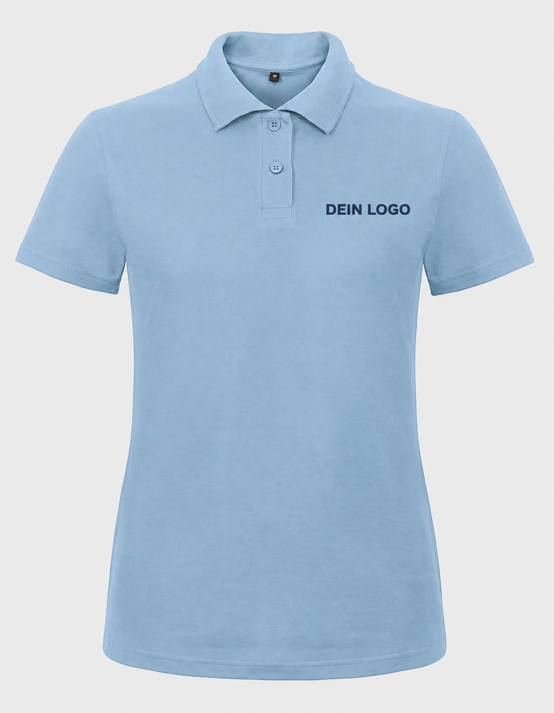 Damen Standard Poloshirt 180 g/m² mit Firmenlogo | B&C ID001 | PWI11