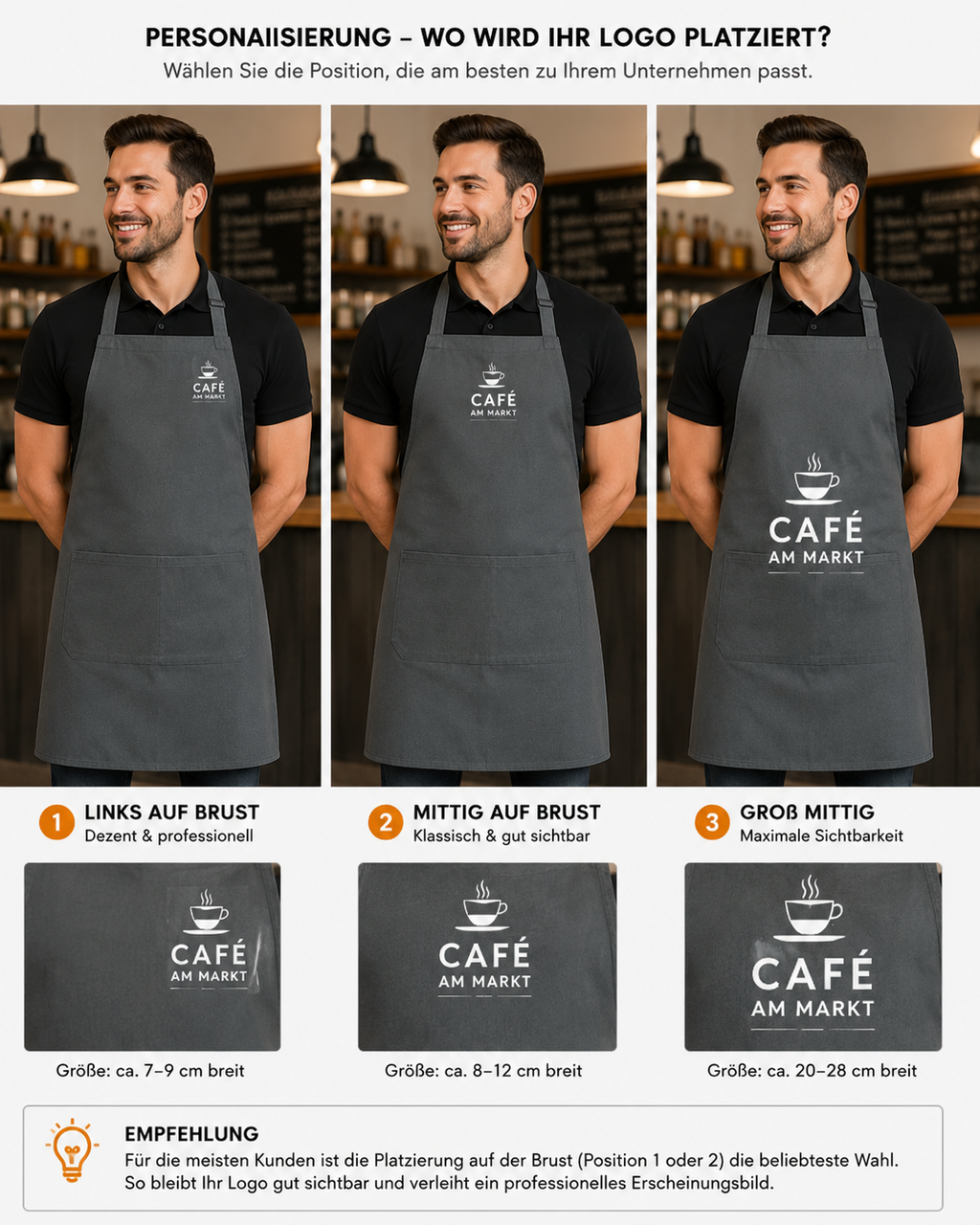 Professional Apron | AP200 | Individuell personalisierbar