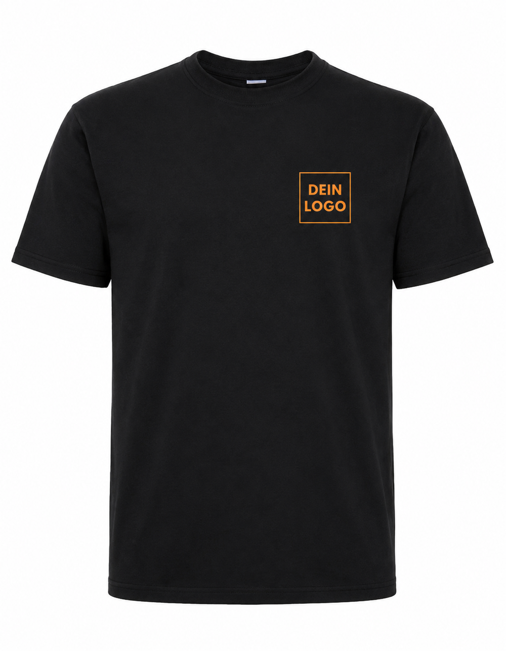 Premium T-Shirt mit Firmenlogo – personalisiert–| 215 g/m²