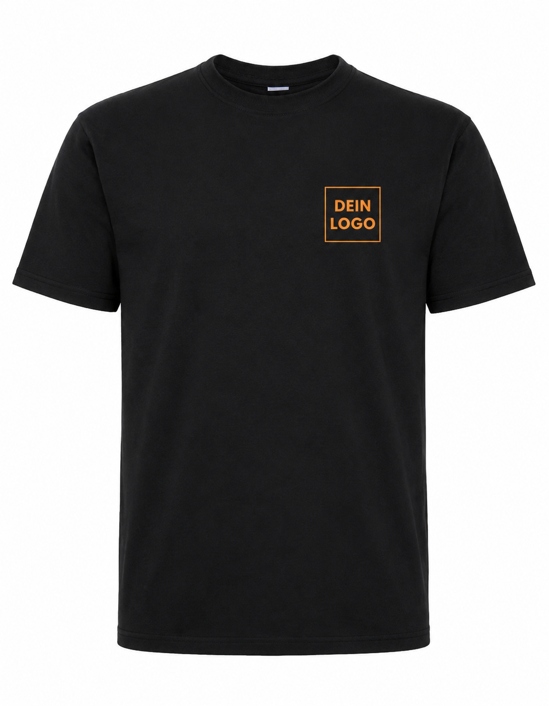 Premium T-Shirt mit Firmenlogo – personalisiert–| 215 g/m²